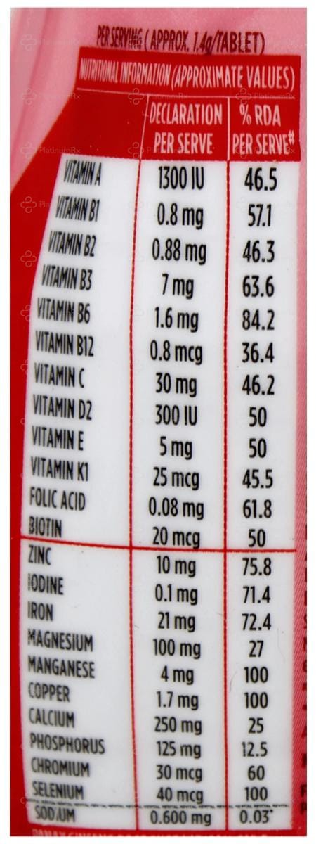Revital Women Multivitamin Tablet 30s