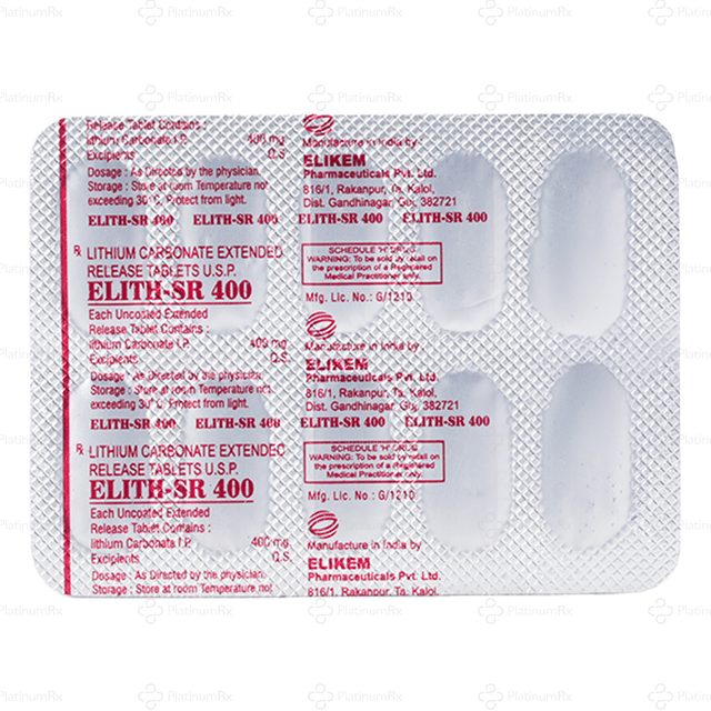 Elith SR 400mg Tablet 10s