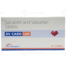 SV Card 100mg Tablet 14s