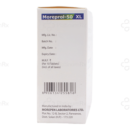 Moreprol 50mg XL Tablet PR 10s