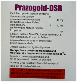 Prazogold DSR 30/40mg Capsule PR 10s