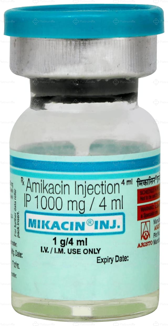 Mikacin 1000mg Injection 4ml