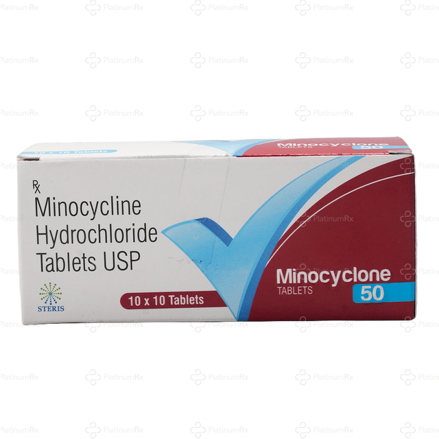 Minocyclone 50mg Tablet 10s