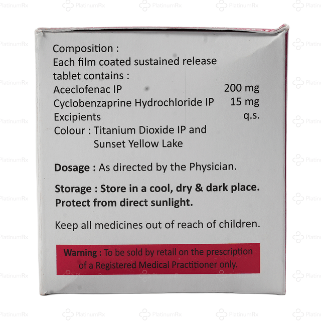Myoway Plus 200/15mg Tablet 10s