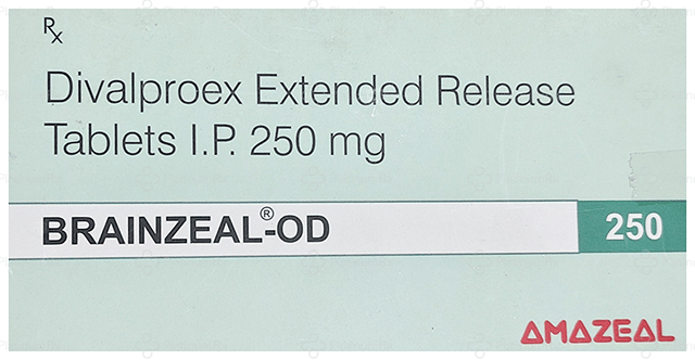 Brainzeal OD 250mg Tablet ER 10s