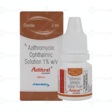 Azithral 1% Eye Drop 3ml