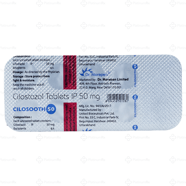 Cilosooth 50mg Tablet 10s