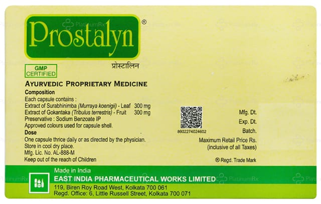 Prostalyn Capsule 6s