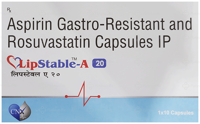 LipStable A 75/20mg Capsule 10s