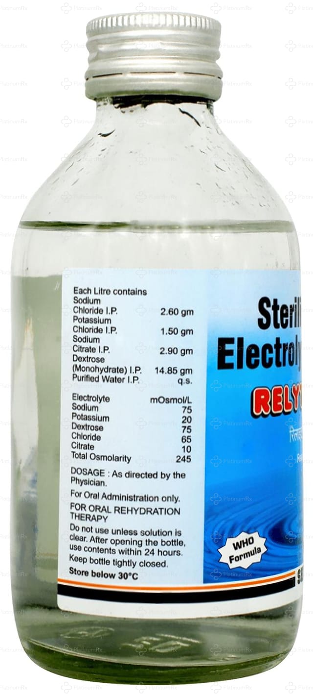 Relyte RTU Oral Electrolyte Solution 200ml