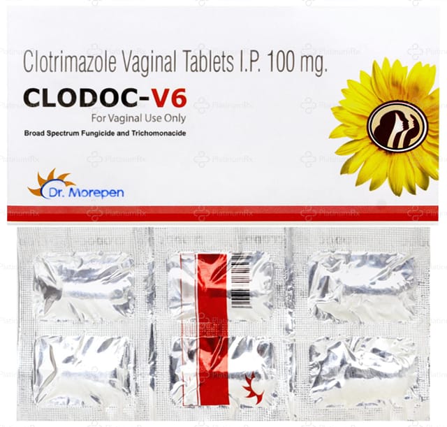 Clodoc V6 100mg VT Tablet 6s