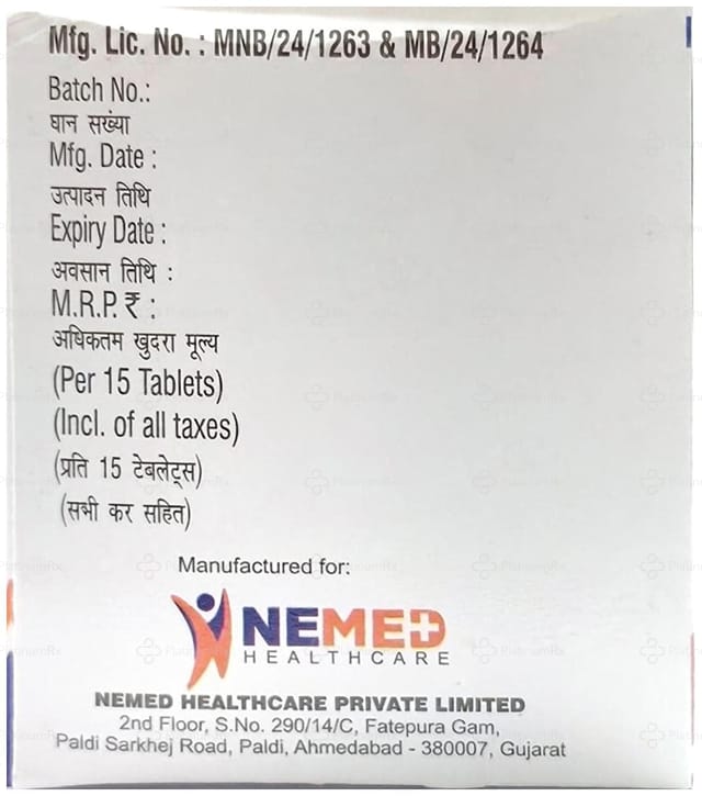 Levemed 500mg Tablet 15s