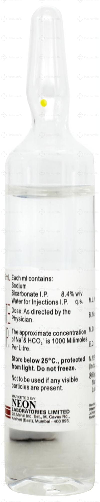 Sodac 8.4% Injection 25ml