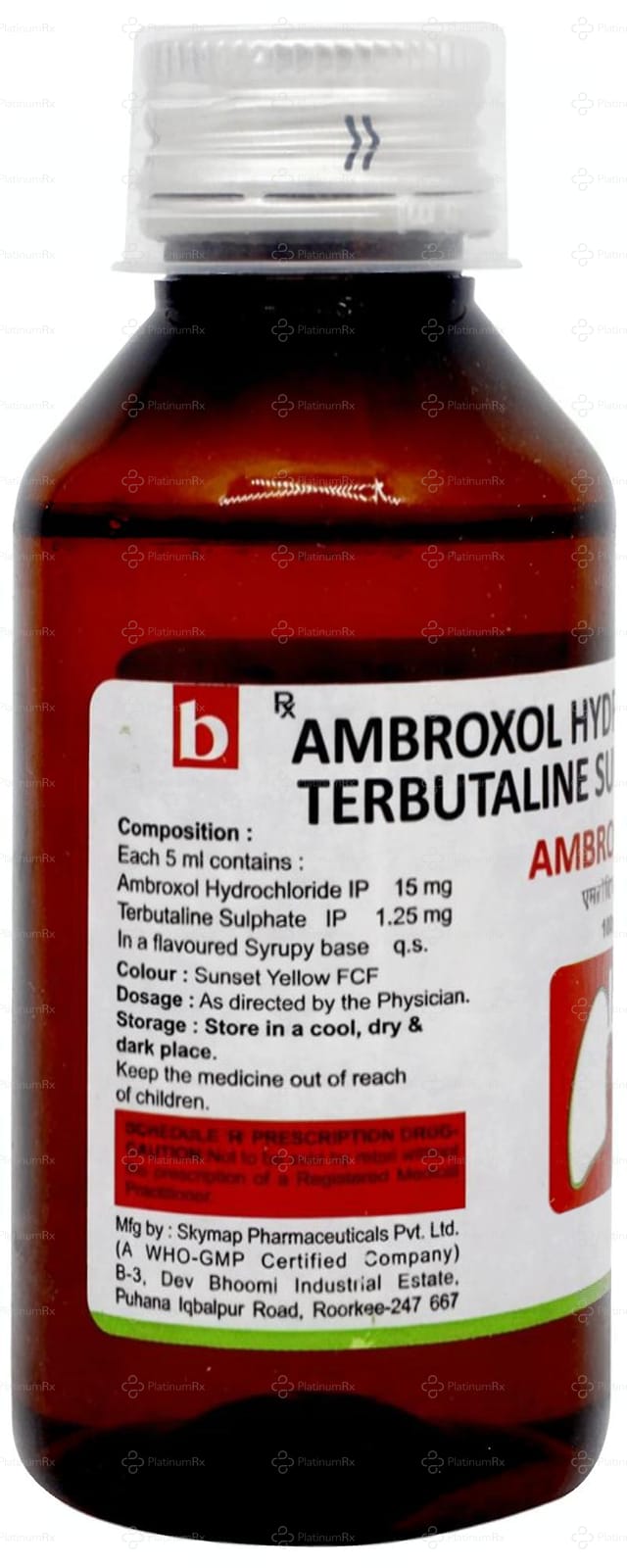 Ambrohist S 15/1.25mg Syrup 100ml
