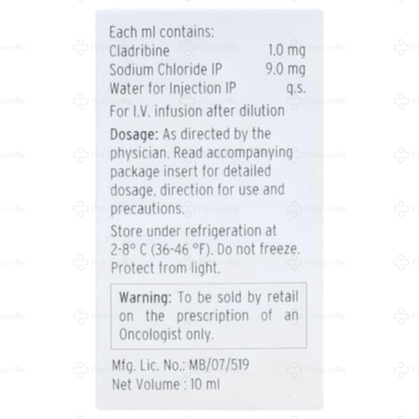 Cladrim 10mg Injection 1s