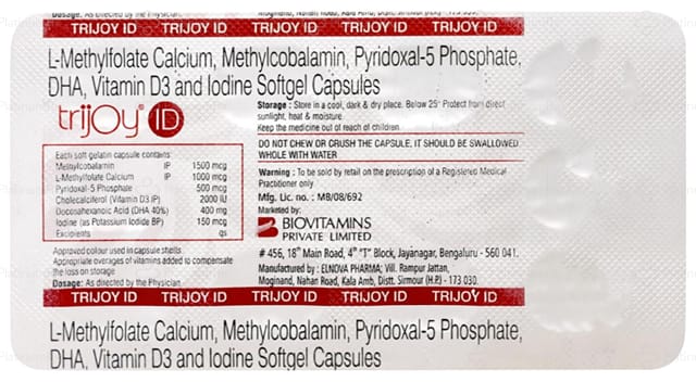 Trijoy Id Capsule 10s