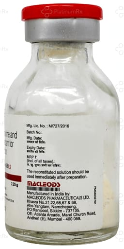 Stafcure SB 1500/750mg Injection 1s