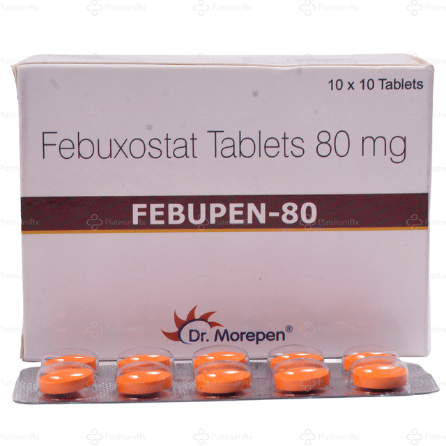 Febupen 80mg Tablet 10s