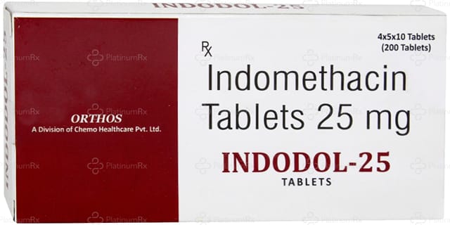 Indodol 25mg Tablet 10s