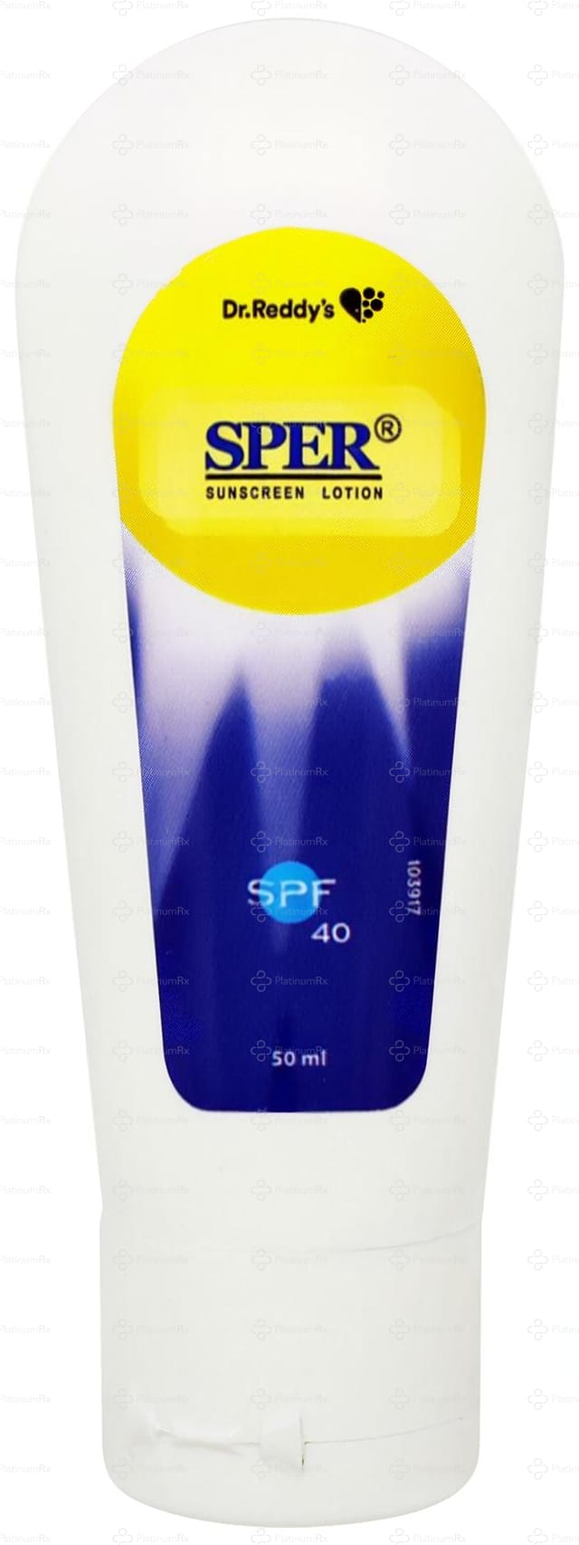 Sper Sunscreen SPF 40 Lotion 50ml