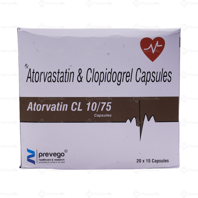 Atorvatin CL 10/75mg Capsule 15s