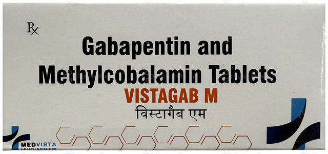 Vistagab M 100mg/500mcg Tablet 10s