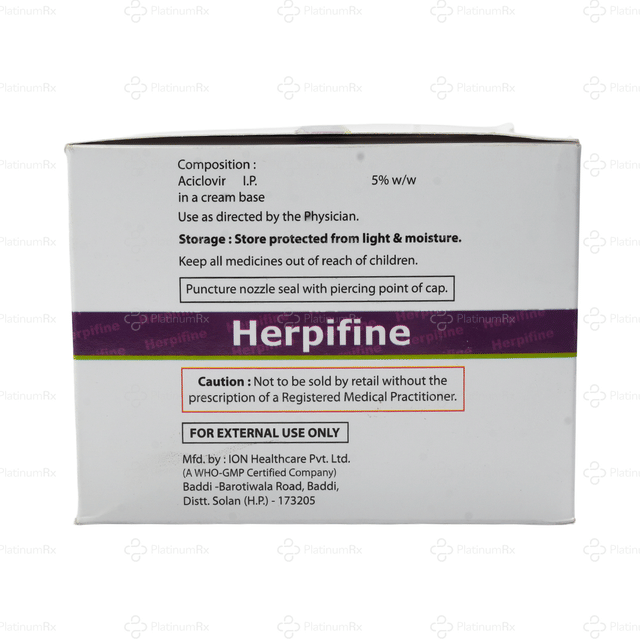 Herpifine Cream 5gm