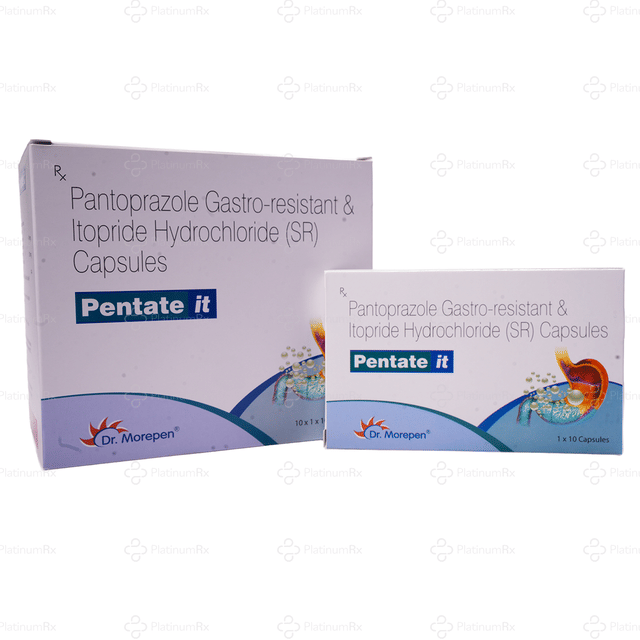 Pentate IT 40mg/150mg Capsule SR 10s