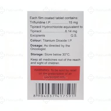Tipanat 6.14/15mg Tablet 20s