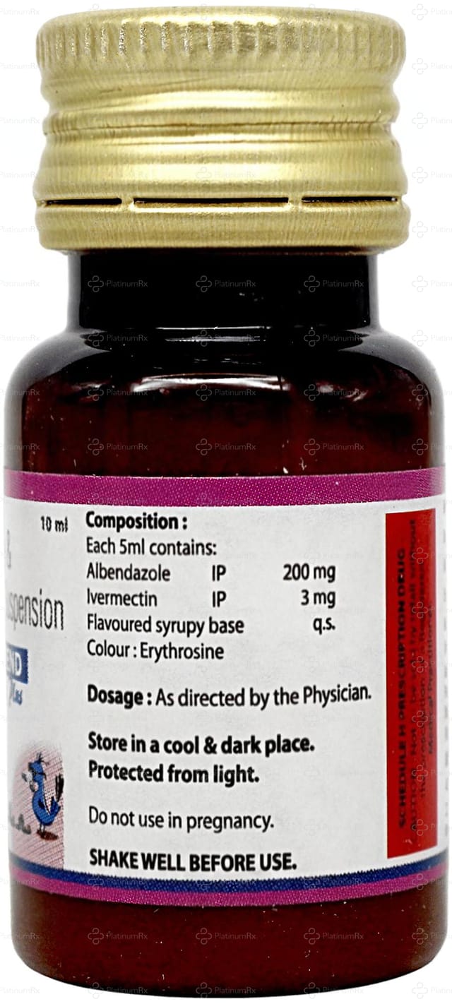 Zolbend Plus 3/200mg Syrup 10ml