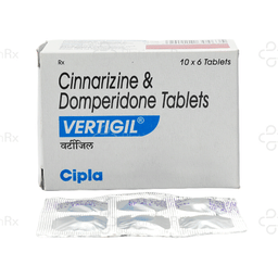 Vertigil 15/20mg Tablet 6s