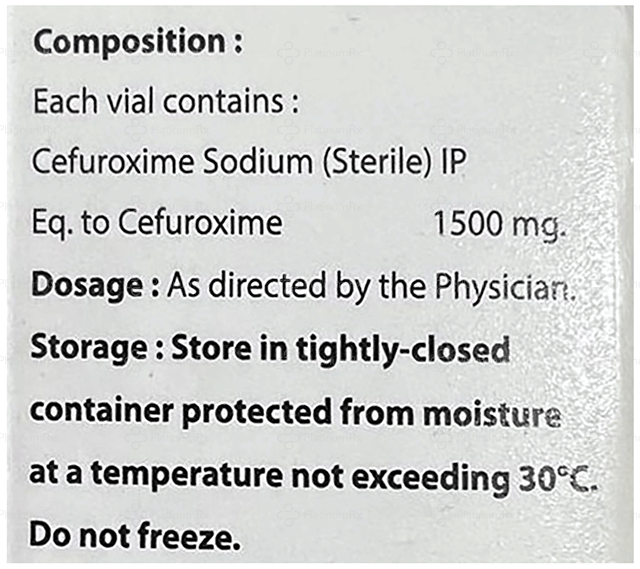 Evercef 1500mg Injection 1s
