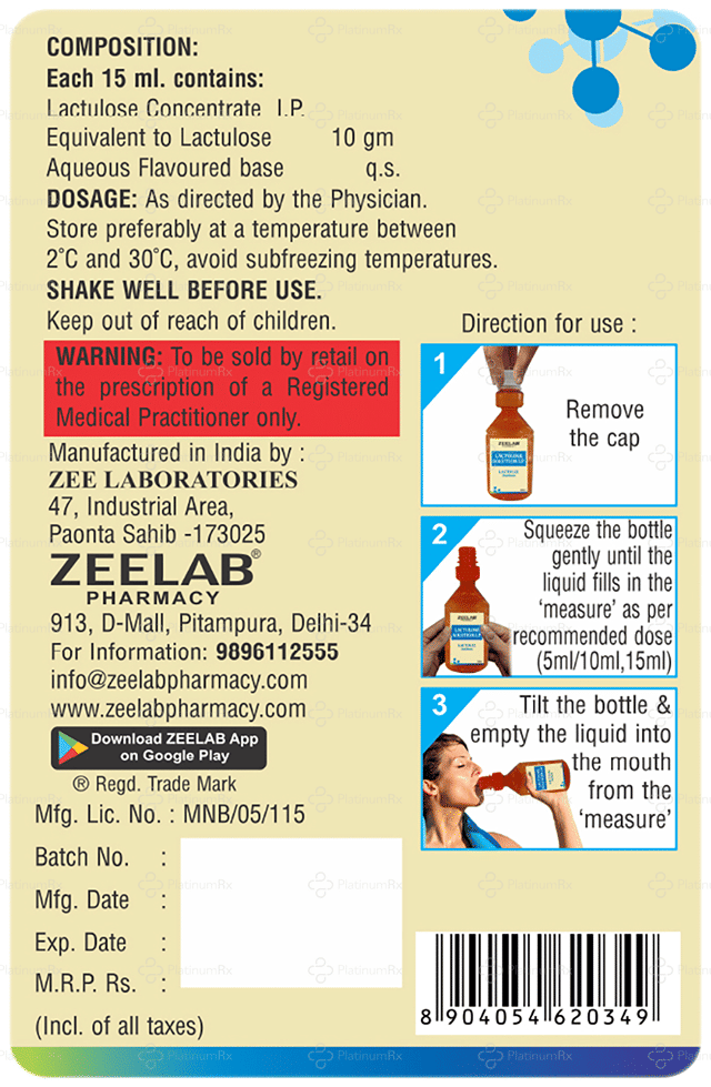 Lactolix 10000mg Oral Solution 200ml