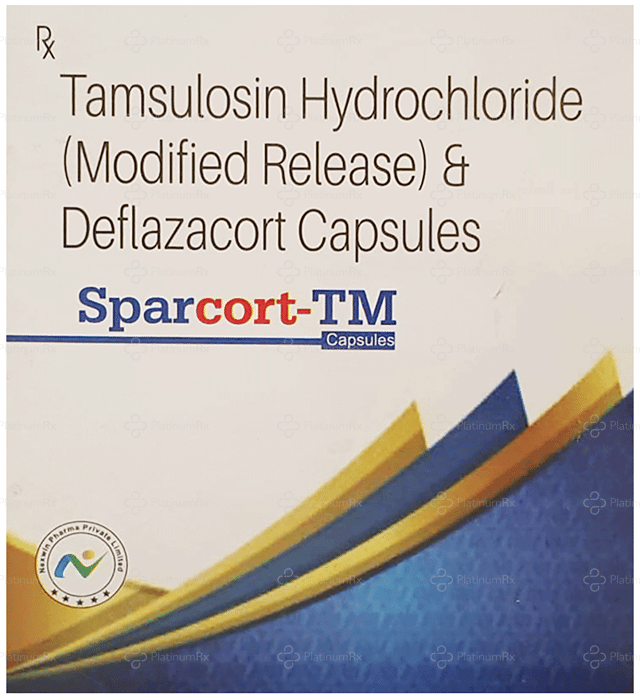 Sparcort TM 30/0.4mg Capsule MR 10s