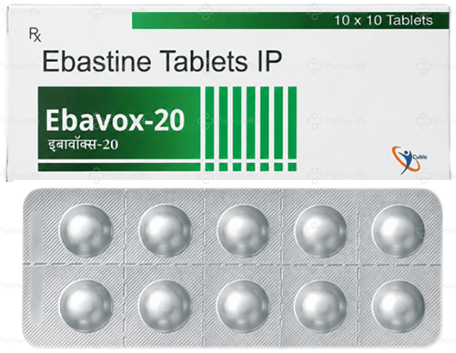 Ebavox 20mg Tablet 10s