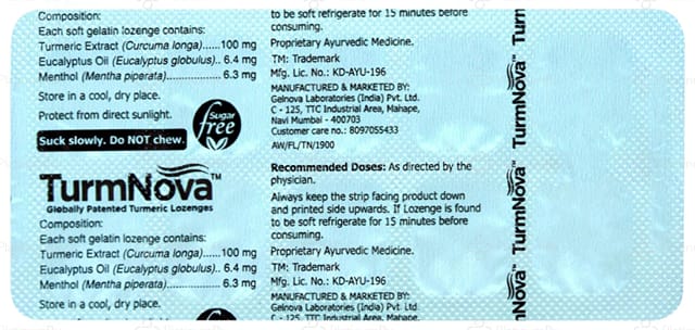 Turmnova Lozenges 10s