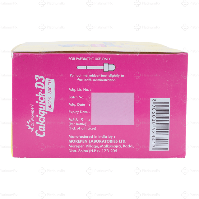 Calciquick D3 Drops 15ml