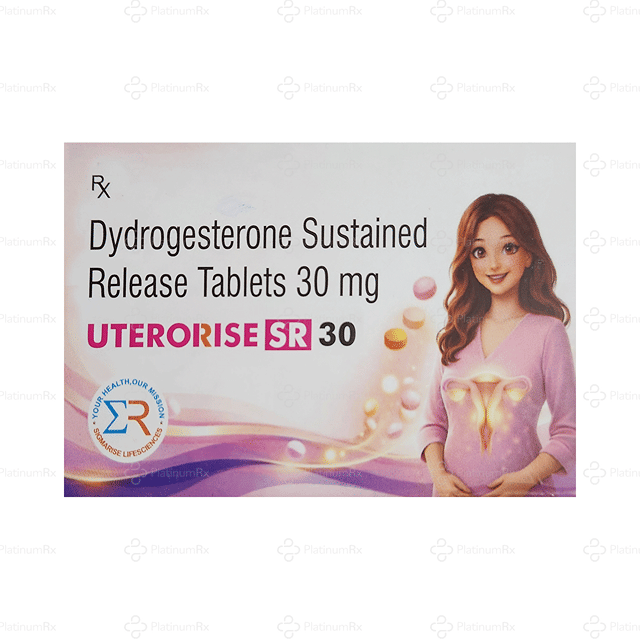 Uterorise 30mg Tablet SR 10s