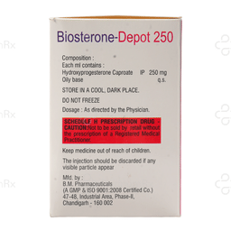 Biosterone Depot 250mg Injection 1ml