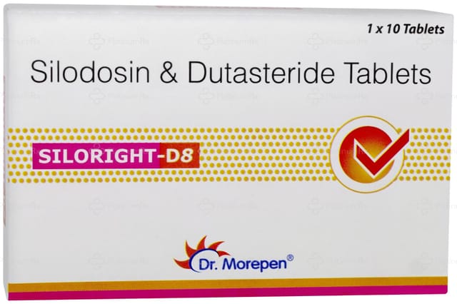 Siloright D 0.5/8mg Tablet 10s