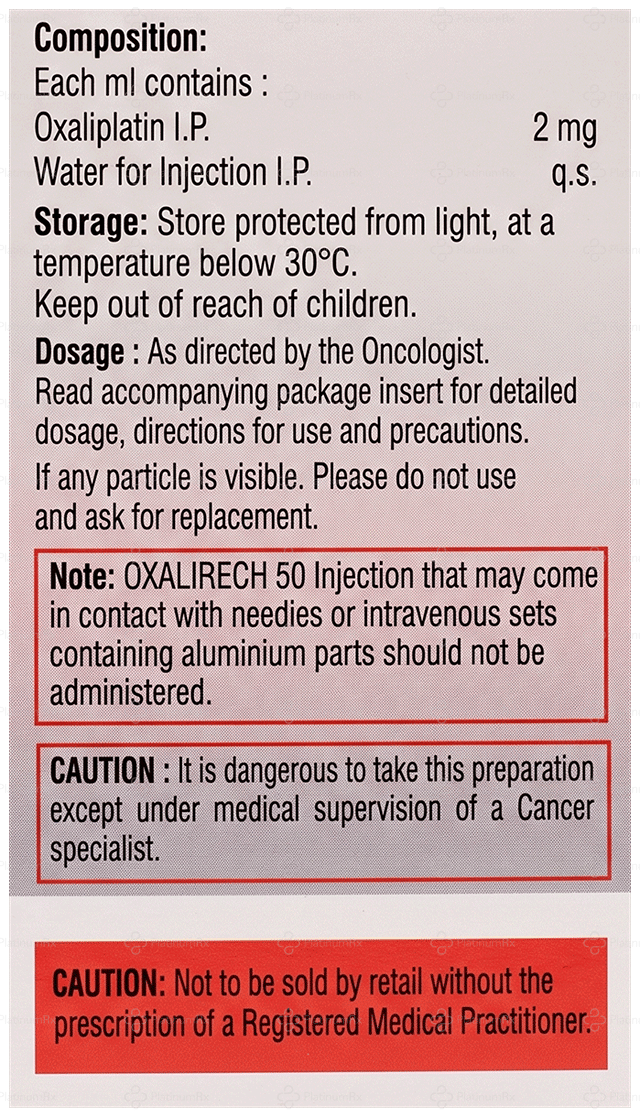 Oxalirech 2mg Injection 25ml