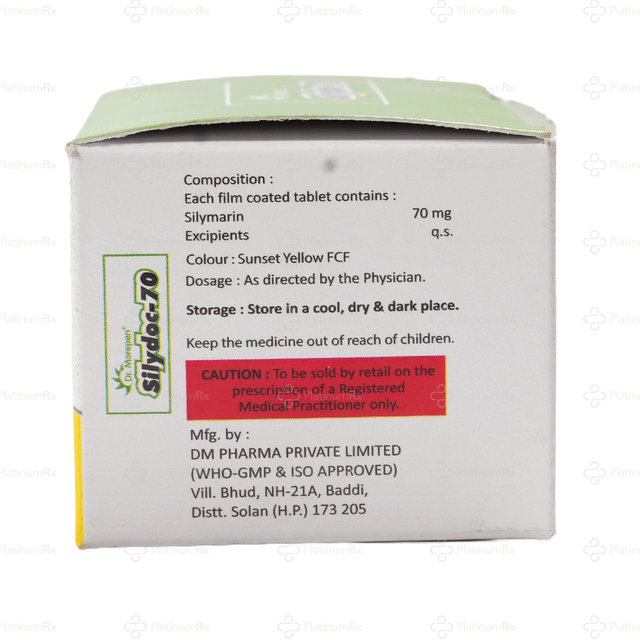Silydoc 70mg Tablet 10s