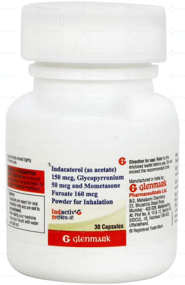 Indactiv G Capsule 30s