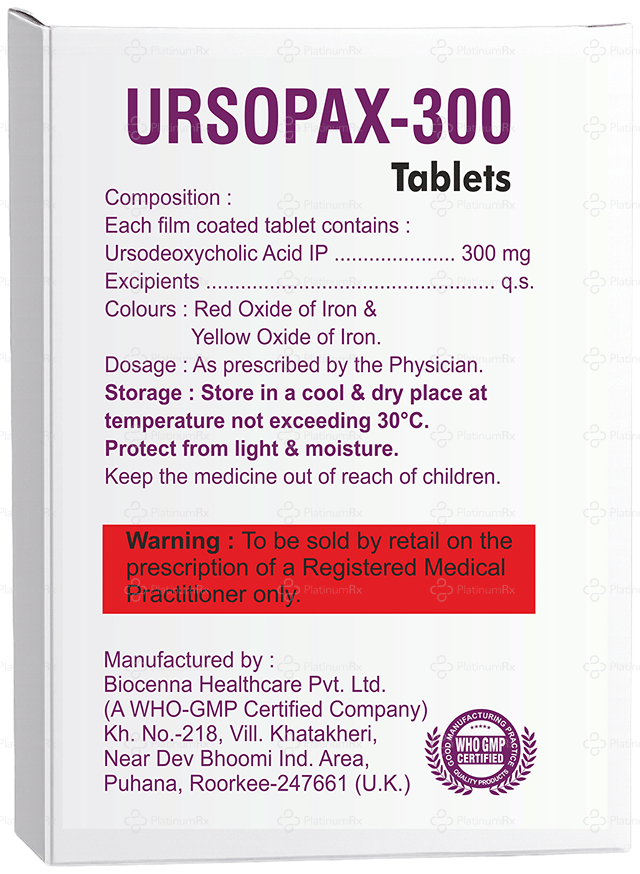 Ursopax 300mg Tablet 10s