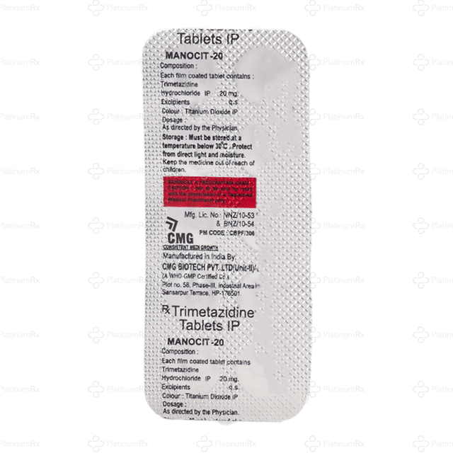 Manocit 20mg Tablet 10s