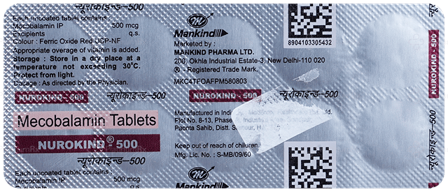 Nurokind 500mcg Tablet 10s