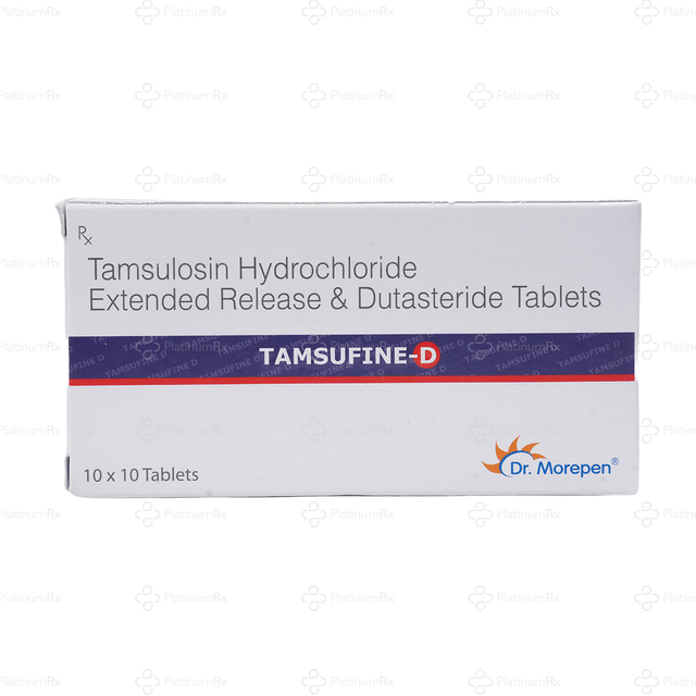 Tamsufine D ER 0.5/0.4mg Tablet 10s