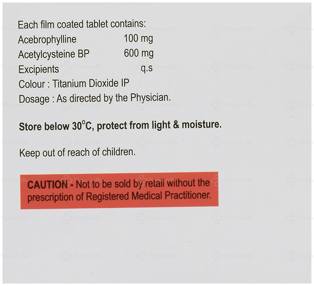 Aerolys N 100/600mg Tablet 10s