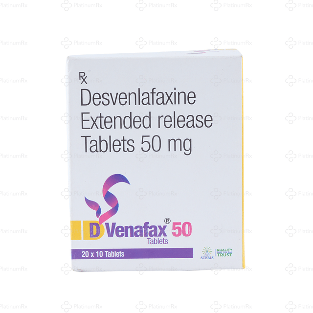 Dvenafax 50mg Tablet ER 10s