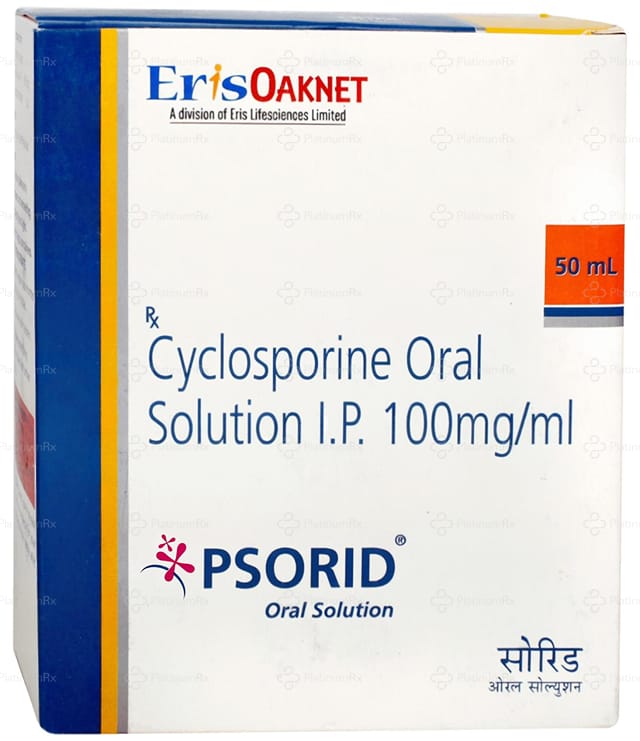 Psorid 100mg Oral Solution 50ml